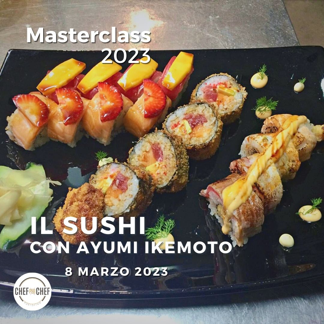 Il sushi con Ayumi Ikemoto